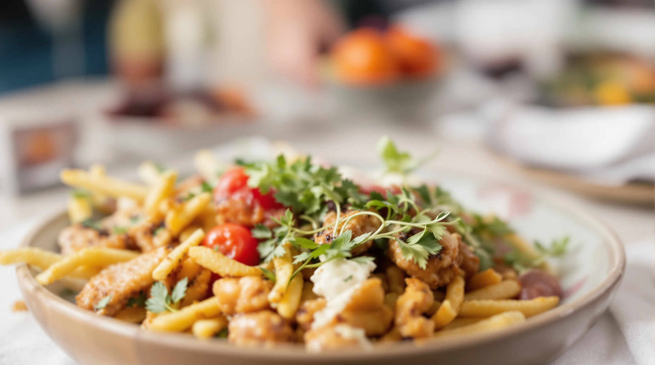 Sample pricing table concept showing per-image and day rates for food photography