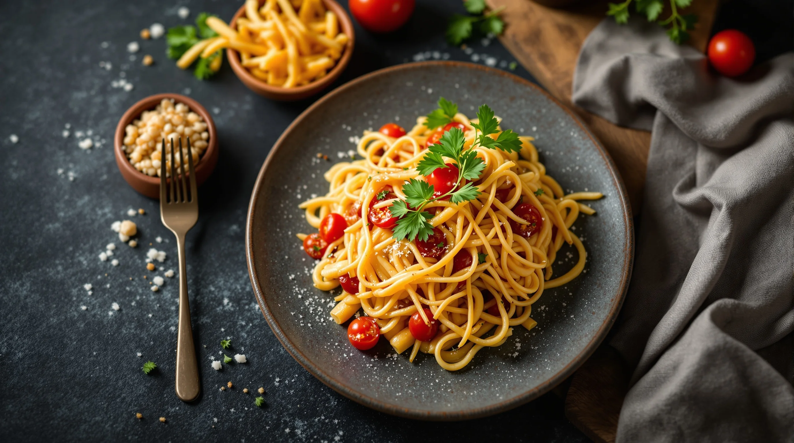Photographer photographing a plated dish at a restaurant table with warm ambient interior visible