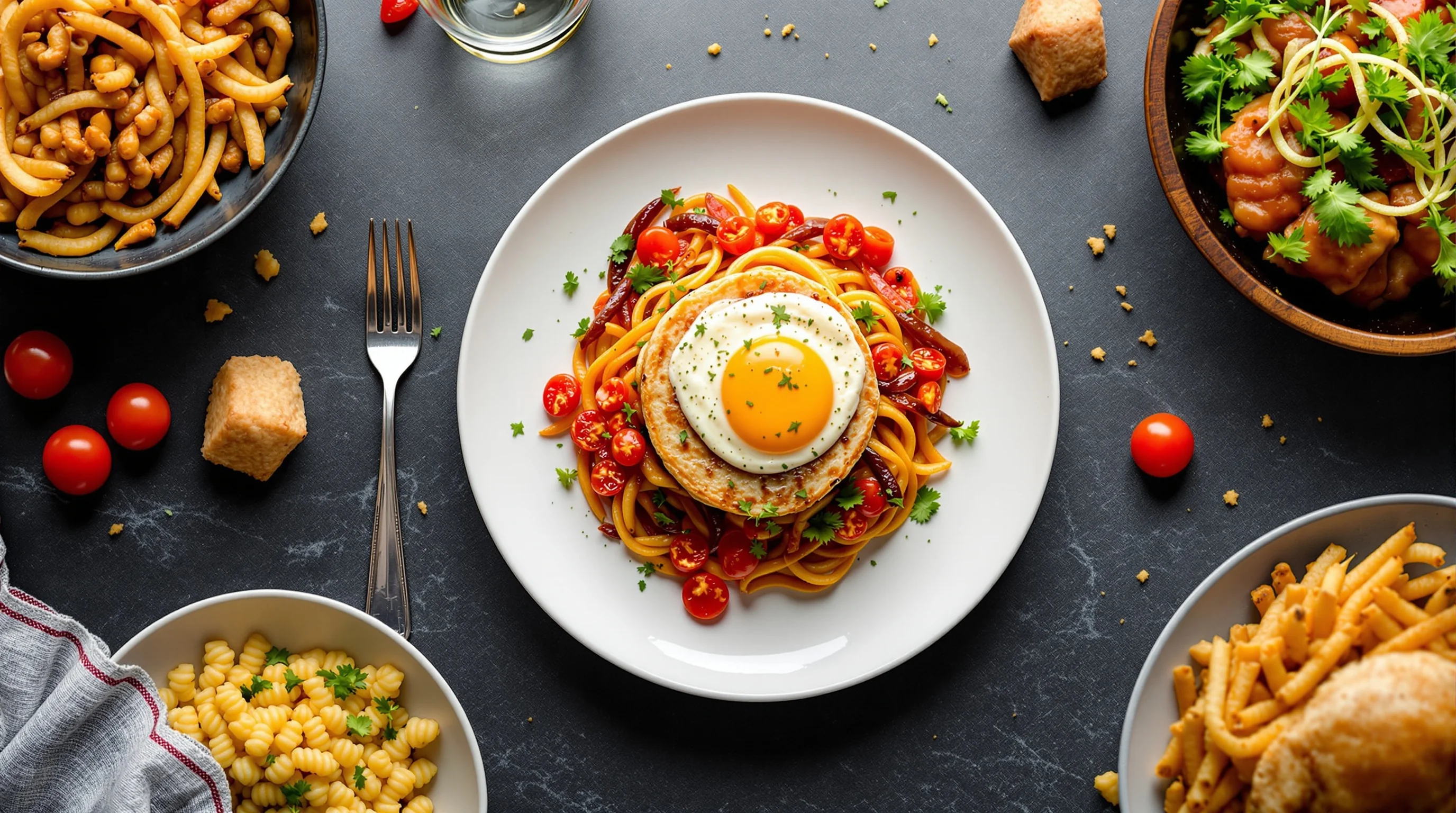 Smartphone capturing a brightly lit dish by a window