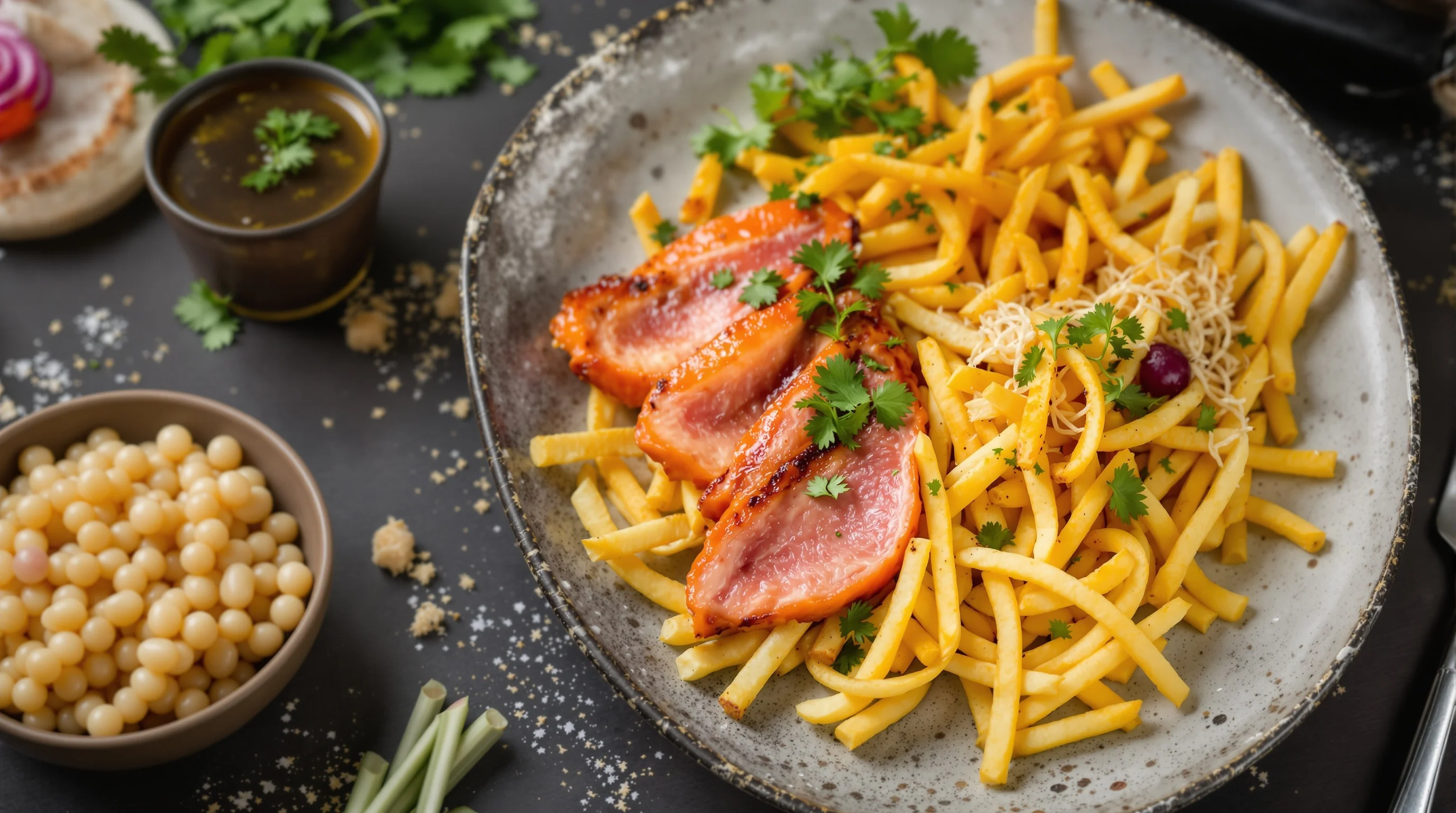 YummyPic interface showing style presets and downloads